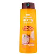 Shampoo Garnier Fructis Oil Repair Liso Coco En Botella De 650ml Por 1 Unidad