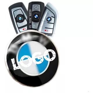 Emblema Para Control De Alarma Y Llave Bmw 11 Mm.