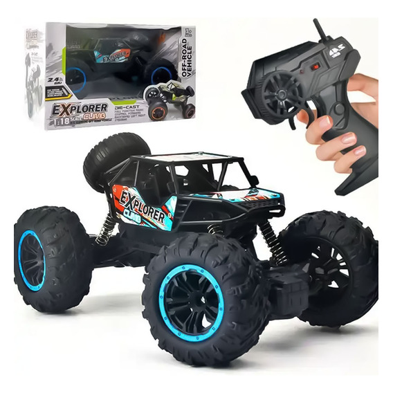 Auto Control Remoto Rc Todo Terreno 4x4 P/ Niños - El Rey