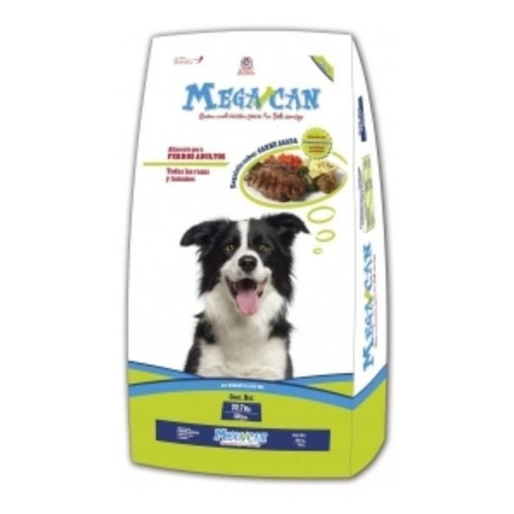 Megacan 22.7kg. Croqueta Alimento Perro Todas Las Razas Adul