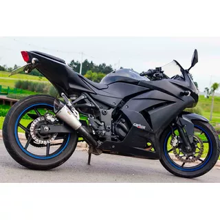 Protetor De Coletor Em Fibra De Carbono Ninja 250 250r Todas