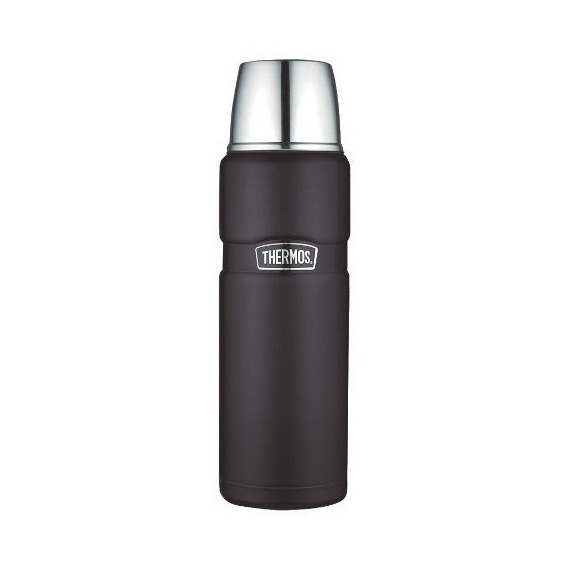 Termo Líquidos King Acero Inox Negro 470ml Thermos