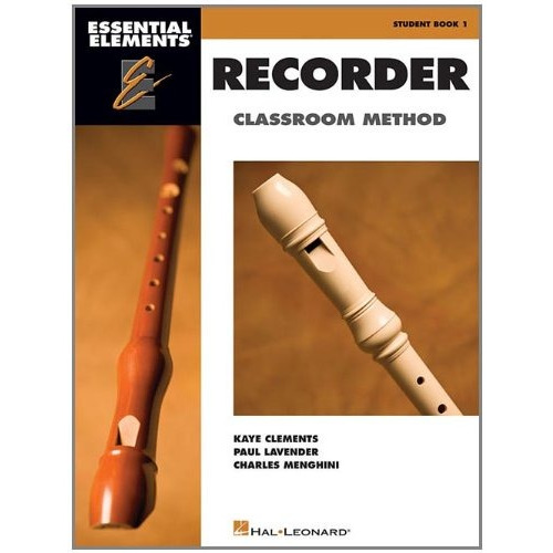 Book : Essential Elements For Recorder Classroom Method -...