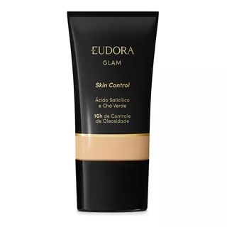 Eudora Glam Base Líquida Skin Control Cor 10 30ml Tom Cor 10