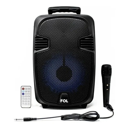 Bocina Fol Bluetooth Portatil 8 Mp3 Sd Usb Microfono
