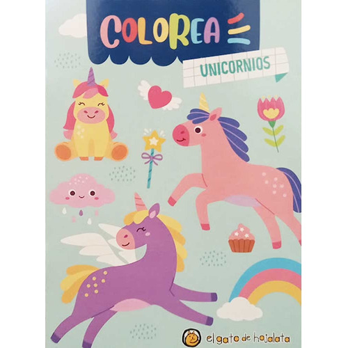 Colorea Unicornios (minilibros Para Colorear) Nueva Edicion, De Varios Autores. Minilibrosparacolorear Editorial El Gato De Hojalata - Editorial Guadal, Tapa Tapablanda En Español, 2024