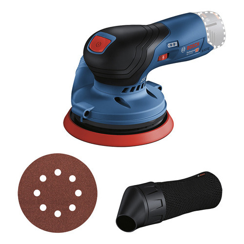 Lijadora Roto Orbital Inalámbrica Bosch Gex 12v-125 Color Azul Oscuro