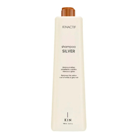 Shampoo Silver X1000ml Kinactif Linea Española