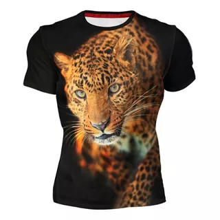 Playera Caballero Manga Corta Jaguar 092