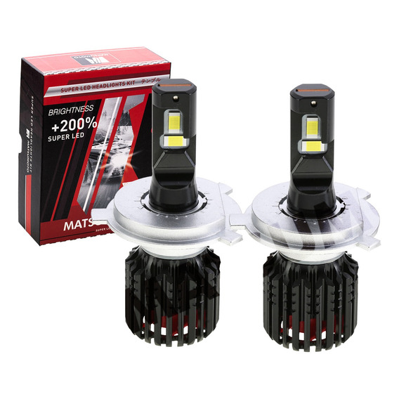 Kit 2 Ampolletas H4 Nano Led L24 Matsumoto / Envío Gratis