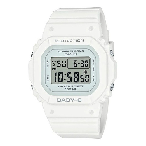 Reloj Casio Baby-g Bgd-565-7d Blanco Wr 100m Casiocentro Color Del Fondo Gris