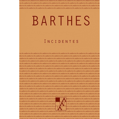 Incidentes - Roland Barthes