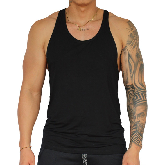 Camiseta Deportiva En Rayón Gym, Camisilla Slim Fit Colores