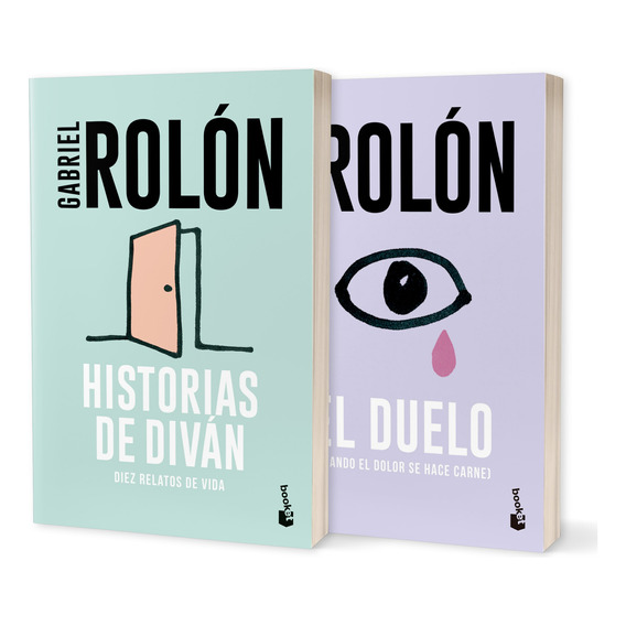 Pack El Duelo + Historias De Diván -  Booket - Gabriel Rolón