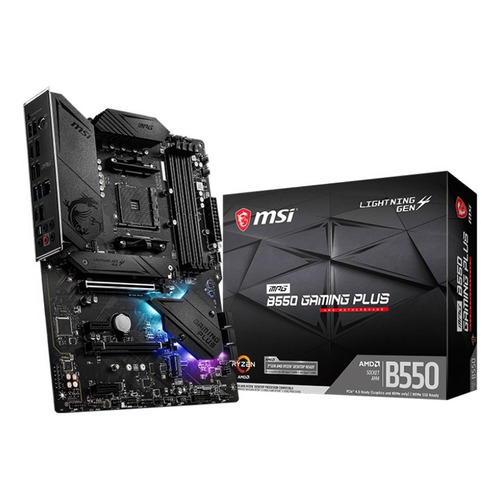 Motherboard Msi Mpg B550 Gaming Plus Am4 Ddr4 Usb 3.2 M.2 F