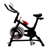 Bicicleta Spinning Profesional Regulable Premium 8kg +regalo Color Negro