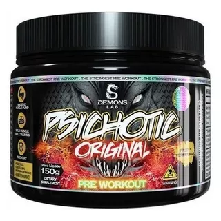 Suplemento Em Pó Demons Lab Psychotic Aminoácidos/termogênico Em Pote De 150g