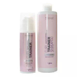 Shampoo 500ml + Crema Curltrainer Kosswell Professional 150 
