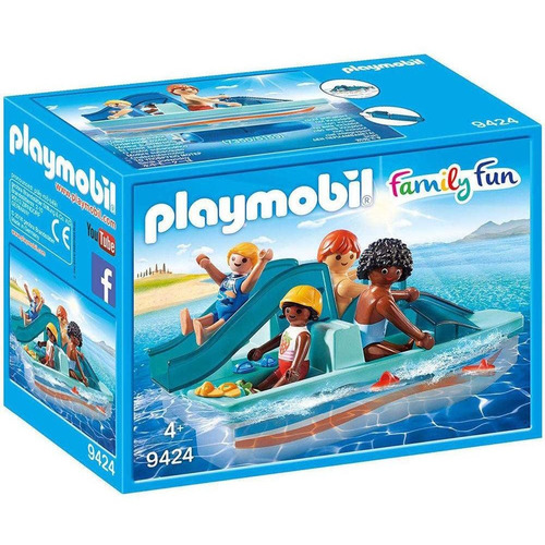 Todobloques Playmobil 9424 Family Fun Bote De Pedales !
