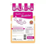 Pasta P/ Modelar Ballina 020000301 X 500 Grs