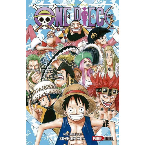 Panini Manga One Piece N51, De Eiichiro Oda. Serie One Piece, Vol. 51. Editorial Panini, Tapa Blanda En Español, 2019