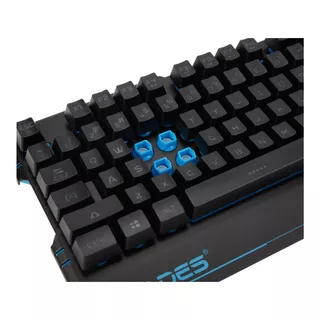 Teclado Gamer Sades Referencia Neo Blademail Mecanico Color Del Teclado Negro