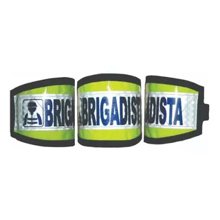 Brazalete Brigadistas Brigada Emergencias Brigadistas Verde