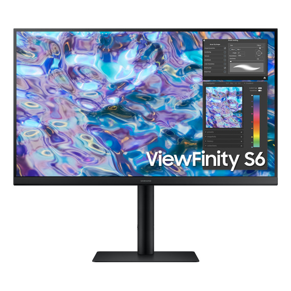 Monitor Samsung Qhd De 27  Con Panel Ips Y Diseño Ergonómico