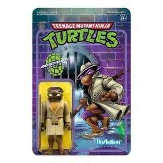 Super 7 Reaction: Tmnt Tortugas Ninja - Donatello Espia