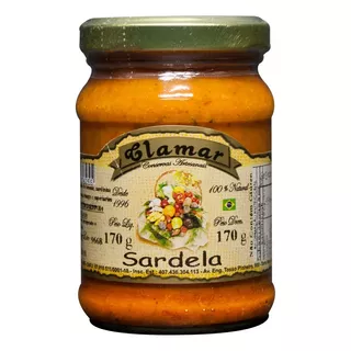 Patê De Sardela Clamar Com 170g E 100% Natural Top!!!