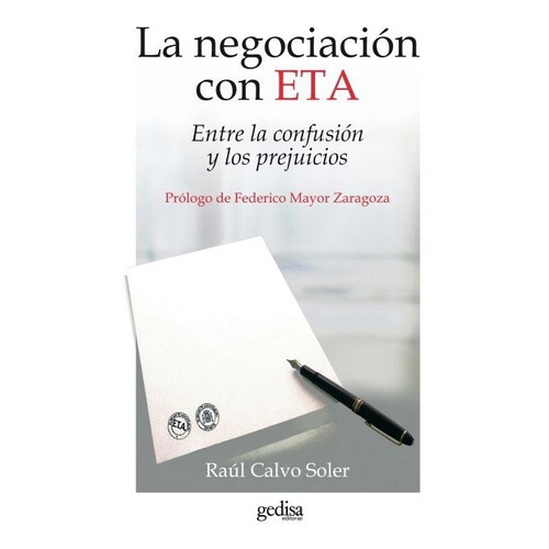 La Negociacion Con Eta - Calvo Soler, Raul