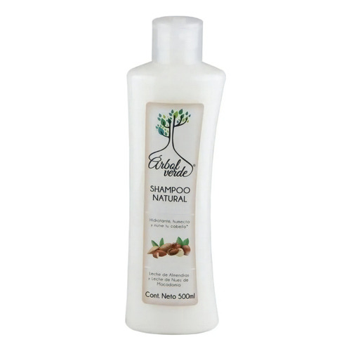Shampoo Arbol Verde Hidrata Humecta Y Nutre Tu Cabello 500ml