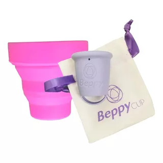 Copa Menstrual Beppy Antiderrames+vaso Esterilizador + Envío