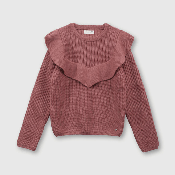 Sweater Niñas Rosado 53459 Colloky