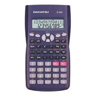 Calculadora Científica Daihatsu Dx82 240 Igual A Casio Fx82 Color Negro