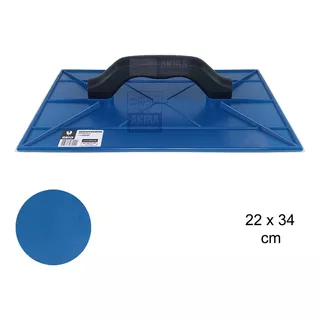 Desempenadeira Pvc Galo Azul Lisa 22 X 34cm 722/00