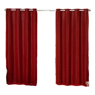 Cortina Blackout  2,80 X 2,30 Para Sala Quarto Porta Balcao Cor Vermelho