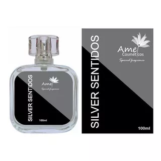 Perfume Amei Cosméticos Silver Sentidos 100ml