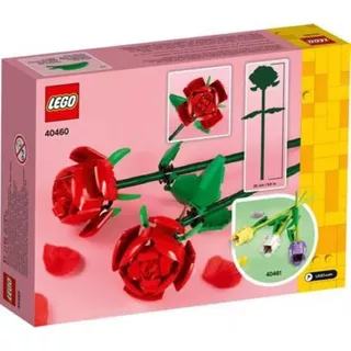 Lego 40460 Rosas 120 Peças 25cm 12x