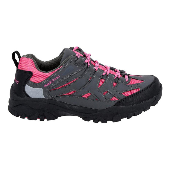 Zapatilla Mujer Outdoor Black Sheep Puyehue Gris-rosa