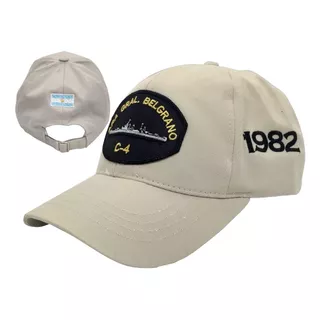 Gorra Ara General Belgrano C4 Islas Malvinas Bordada