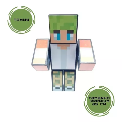 Boneco Streamers Gamer's Skin Minecraft - Algazarra - Livraria e