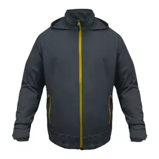 Corta Viento Hombre Talla L Gris Carbon