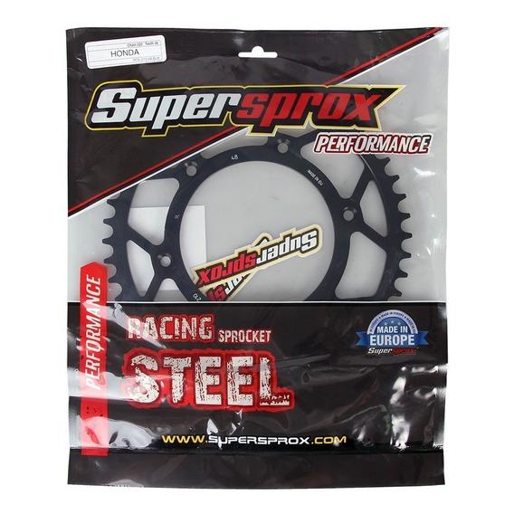 Corona Acero Supersprox 48t-520 Negra Crf230/450 Xr250/600