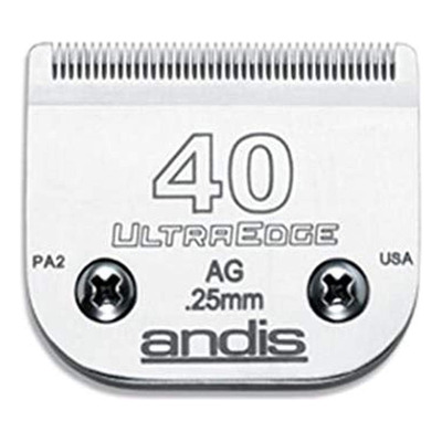 Cuchilla Clipper Andis Ultraedge Tamaño 40 Para Ag, Agp, Agr