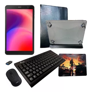 Tablet Octa Core 32gb 4g Kit Mini Computador Android Teclado