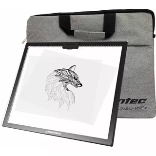 Tablero A3 Dibujo Luz Led Plantec Morral Accesorios Usb