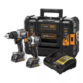 Kit Taladro Perc Y Atornillador Impacto Dewalt Mclaren 20v Color Negro Frecuencia 50 Hz 60 Hz + Batería