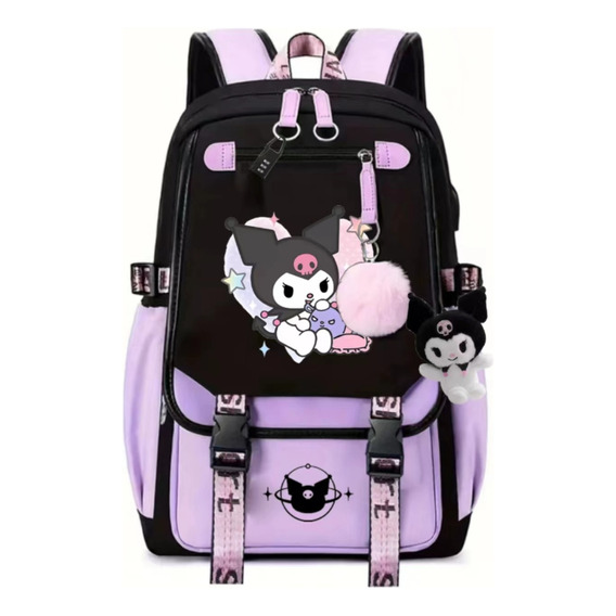 Mochila Kuromi De Gran Capacidad 2024 New Series W5