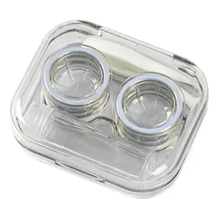 Estuche Transparente Para Lentes De Contacto  + Kit